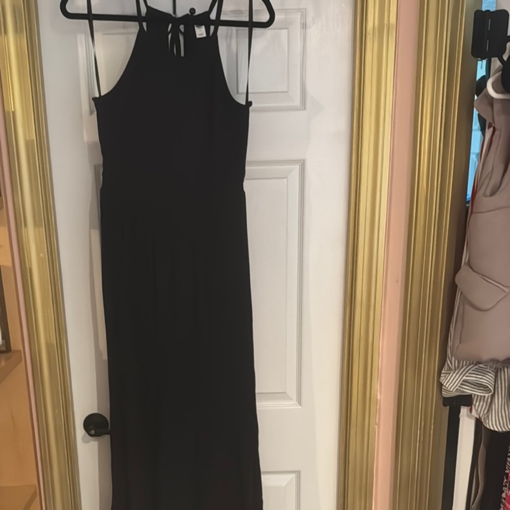 Old Navy Black Maxi Dress
